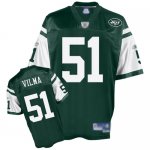 Jerseys Factory Cheap Jets #51 Jonathan Vilma Green Stitched NFL
