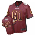 Jerseys Factory Cheap Nike Redskins #81 Art Monk Burgundy Red Te