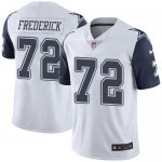 Jerseys Factory Cheap Nike Cowboys #72 Travis Frederick White Me