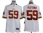 Jerseys Factory Cheap Nike Redskins #59 London Fletcher White Me