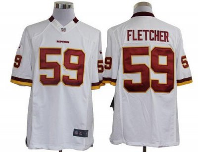 Jerseys Factory Cheap Nike Redskins #59 London Fletcher White Me