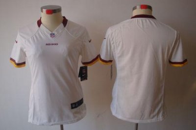 Jerseys Factory Cheap Nike Redskins Blank White Women's Embroide