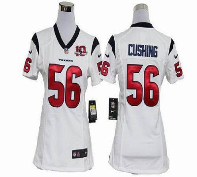 Jerseys Factory Cheap Nike Texans #56 Brian Cushing White With 1