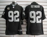 Jerseys Factory Cheap Nike Raiders #92 Richard Seymour Black Tea