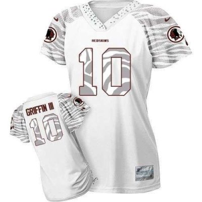 Jerseys Factory Cheap Nike Redskins #10 Robert Griffin III White