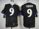 Jerseys Factory Cheap Nike Ravens #9 Justin Tucker Black Alterna