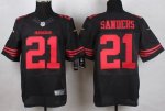 Jerseys Factory Cheap Nike 49ers #21 Deion Sanders Black Alterna