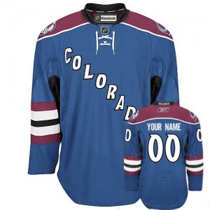 Jerseys Factory Cheap Avalanche Third Personalized Authentic Blu