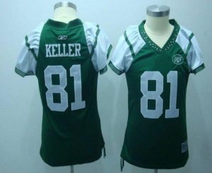Jerseys Factory Cheap Jets #81 Dustin Keller Green Women's Field