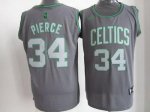 Jerseys Factory Cheap Celtics #34 Paul Pierce Grey Graystone Fas