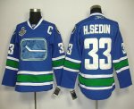 Jerseys Factory Cheap Canucks 2011 Stanley Cup Finals #33 Henrik