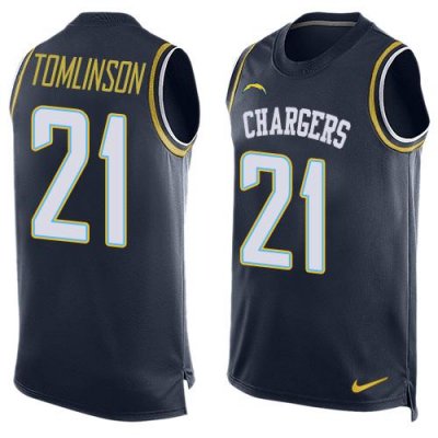 Jerseys Factory Cheap Nike Chargers #21 LaDainian Tomlinson Navy