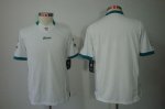 Jerseys Factory Cheap Nike Dolphins Blank White Youth Embroidere