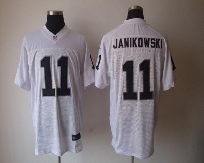 Jerseys Factory Cheap Nike Raiders #11 Sebastian Janikowski Whit