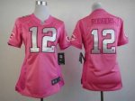 Jerseys Factory Cheap Nike Packers #12 Aaron Rodgers Pink Women'