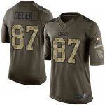 Jerseys Factory Cheap Nike Eagles #87 Brent Celek Green Men's St