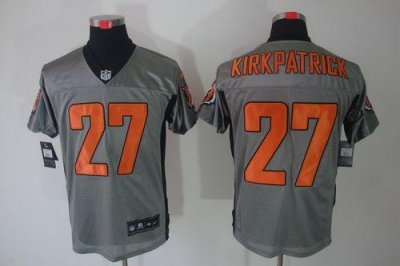 Jerseys Factory Cheap Nike Bengals #27 Dre Kirkpatrick Grey Shad