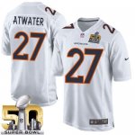 Jerseys Factory Cheap Nike Broncos #27 Steve Atwater White Super