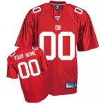 Jerseys Factory Cheap Giants Personalized Authentic Red NFL Jers