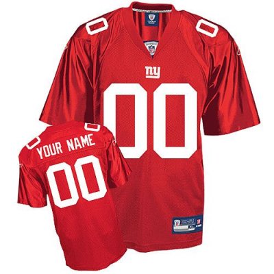 Jerseys Factory Cheap Giants Personalized Authentic Red NFL Jers