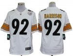 Jerseys Factory Cheap Nike Steelers #92 James Harrison White Men