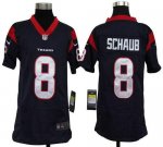 Jerseys Factory Cheap Nike Texans #8 Matt Schaub Navy Blue Team