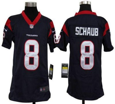 Jerseys Factory Cheap Nike Texans #8 Matt Schaub Navy Blue Team