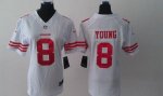 Jerseys Factory Cheap Nike 49ers #8 Steve Young White Women's Em