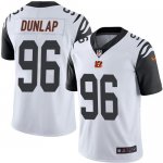 Jerseys Factory Cheap Nike Bengals #96 Carlos Dunlap White Men's