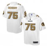Jerseys Factory Cheap Nike Redskins #75 Brandon Scherff White Me