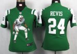 Jerseys Factory Cheap Nike Jets #24 Darrelle Revis Green Team Co