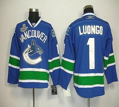 Jerseys Factory Cheap Canucks 2011 Stanley Cup Finals #1 Roberto