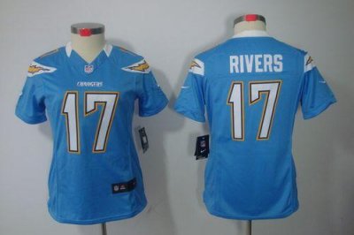Jerseys Factory Cheap Nike Chargers #17 Philip Rivers Electric B