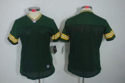 Jerseys Factory Cheap Nike Packers Blank Green Team Color Women'