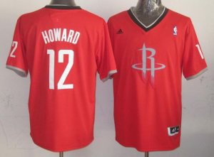 Jerseys Factory Cheap Rockets #12 Dwight Howard Red 2013 Christm