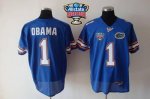 Jerseys Factory Cheap Gators #1 Obama Blue Allstate Sugar Bowl E