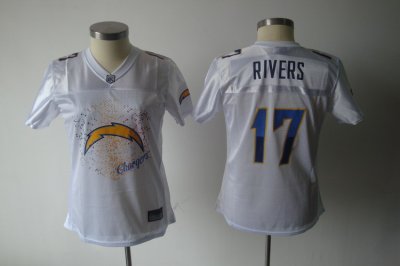 Jerseys Factory Cheap Chargers #17 Philip Rivers White 2011 Wome