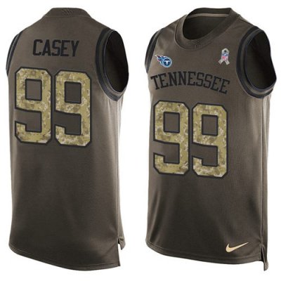 Jerseys Factory Cheap Nike Titans #99 Jurrell Casey Green Men's
