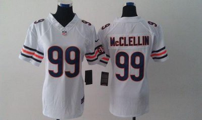 Jerseys Factory Cheap Nike Bears #99 Shea McClellin White Women'