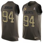 Jerseys Factory Cheap Nike Saints #94 Cameron Jordan Green Men's
