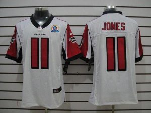 Jerseys Factory Cheap Nike Falcons #11 Julio Jones White With Ha