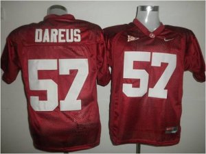 Jerseys Factory Cheap Crimson Tide #57 Marcell Dareus Red Embroi