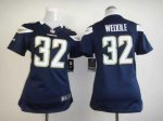 Jerseys Factory Cheap Nike Chargers #32 Eric Weddle Navy Blue Te