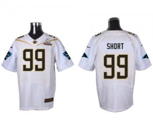 Jerseys Factory Cheap Nike Panthers #99 Kawann Short White 2016