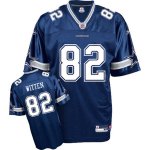 Jerseys Factory Cheap Cowboys #82 Jason Witten Blue Embroidered