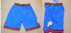 Jerseys Factory Cheap Philadelphia 76ers Blue Throwback NBA Shor