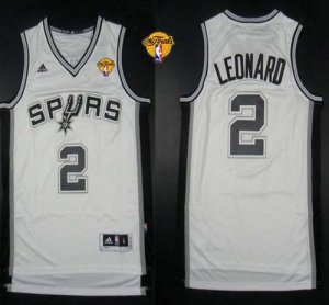 Jerseys Factory Cheap Revolution 30 Spurs #2 Kawhi Leonard White