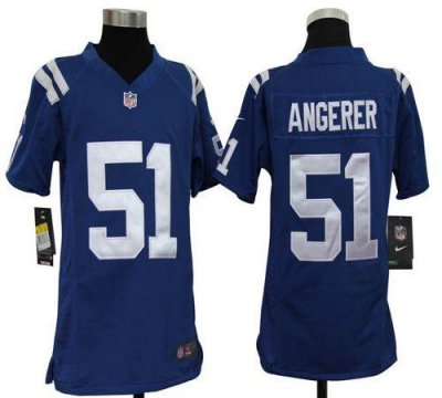 Jerseys Factory Cheap Nike Colts #51 Pat Angerer Royal Blue Team
