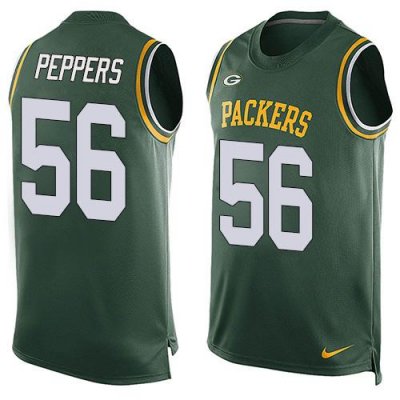 Jerseys Factory Cheap Nike Packers #56 Julius Peppers Green Team