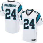 Jerseys Factory Cheap Nike Panthers #24 James Bradberry White Me